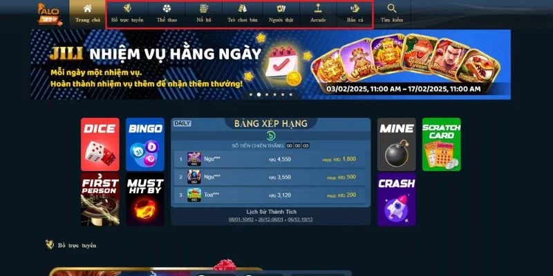 ALO789 VI VN - Mega Live Đá Gà alo789.com T10/2026 4 Alo789 hiện đang cung cấp những sản phẩm nào?